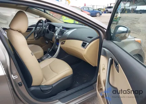 2013 Hyundai Elantra Limited from USA, damaged, VIN 5NPDH4AE8DH276091